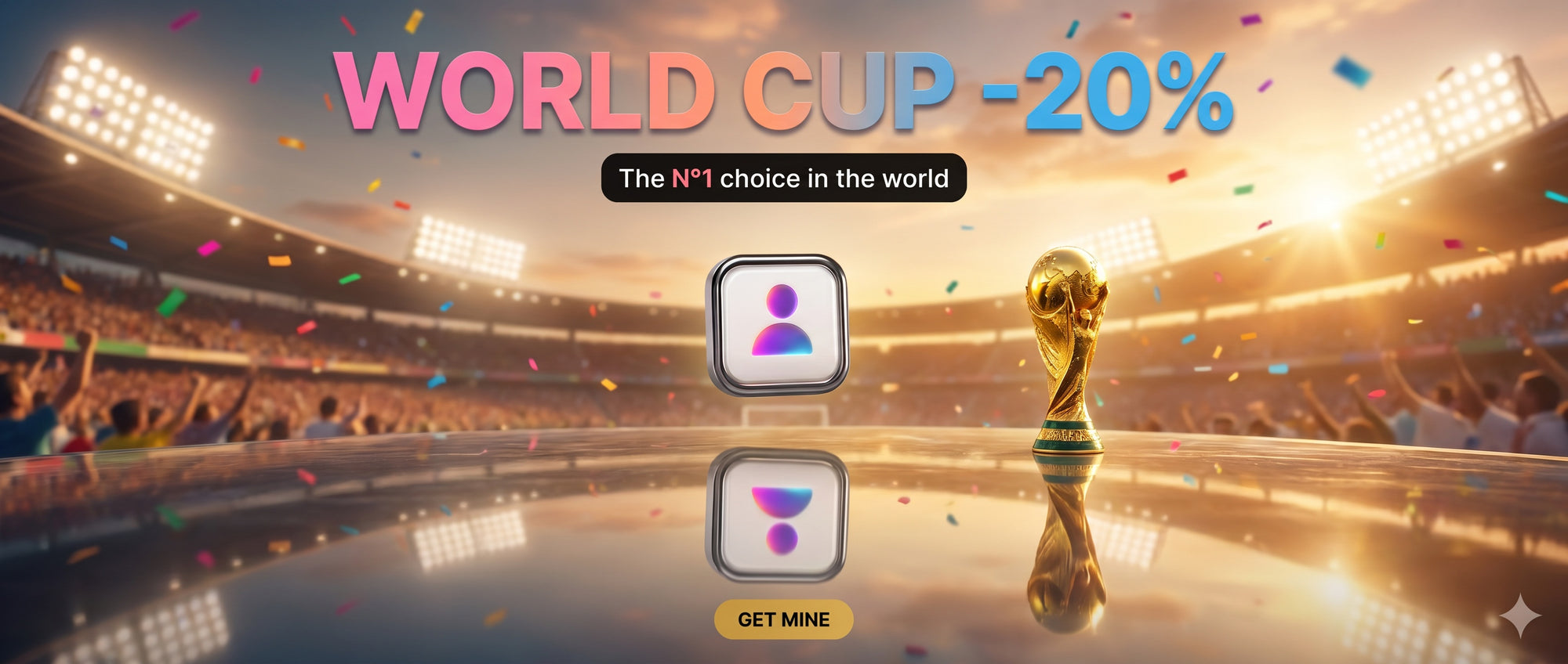 MyBoost Coupe du Monde 2026 - -20% sur tout le site