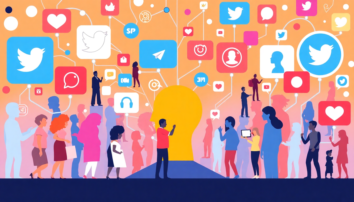 Varför folk följer populära konton på sociala medier