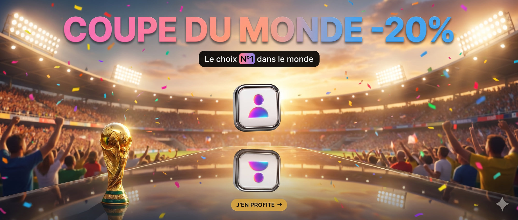 MyBoost Coupe du Monde 2026 - -20% sur tout le site